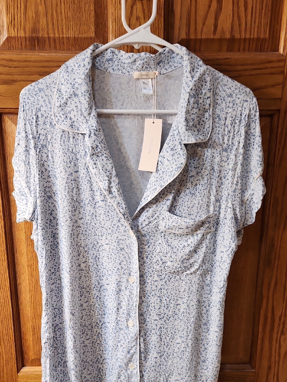 Eberjey Fleur De Vie Short-Sleeve Pajama Set